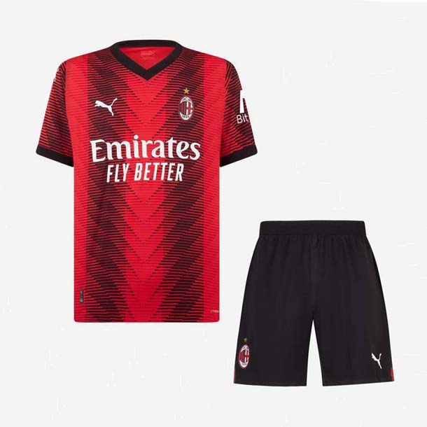 Camiseta AC Milan 1ª Niño 2023-2024